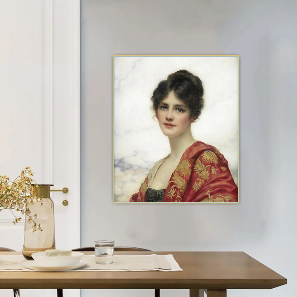 Цитон Джон Вильям годворд William Кларк Wontner Esme Canvas холст искусство Масляная