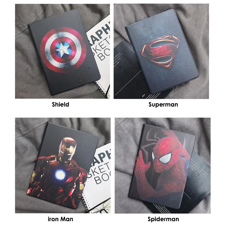 Marvel Железный человек Обложка для IPad 10 2 2019 Mini 1 3 чехол 9 7 2017 2018 Air планшет мягкий Funda |