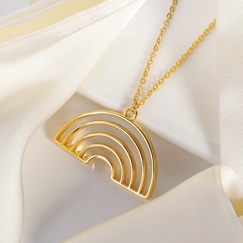 Минималистичное женское колье из искусственной кожи ожерелья нержавеющей стали