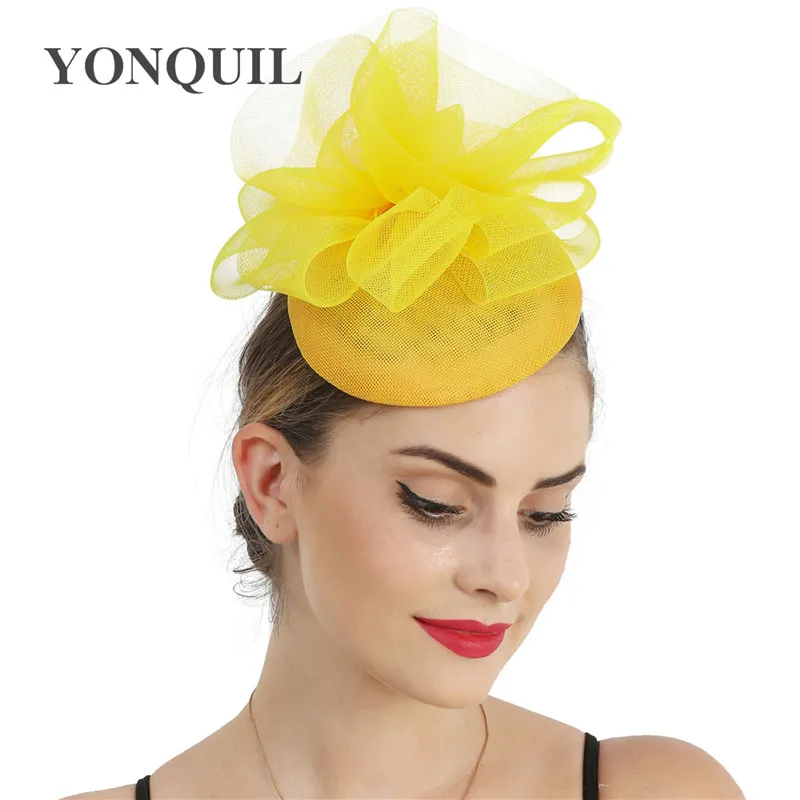 Женская Вуалетка для свадьбы зеленая шляпа вечеринки ужина коктейля гонки