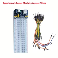 Bread board 830 Points Solderless PCB Mini Universal card Test BreadBoard Protoboard jumper wires cable for arduino starter kit