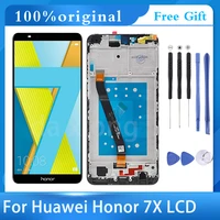 5 93 display for huawei honor 7x lcd display touch screen with frame for honor 7x display bnd tl10 bnd al10 bnd l21l22l24