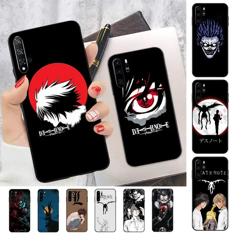

Death Note Phone Case for Huawei P30 40 20 10 8 9 lite pro plus Psmart2019