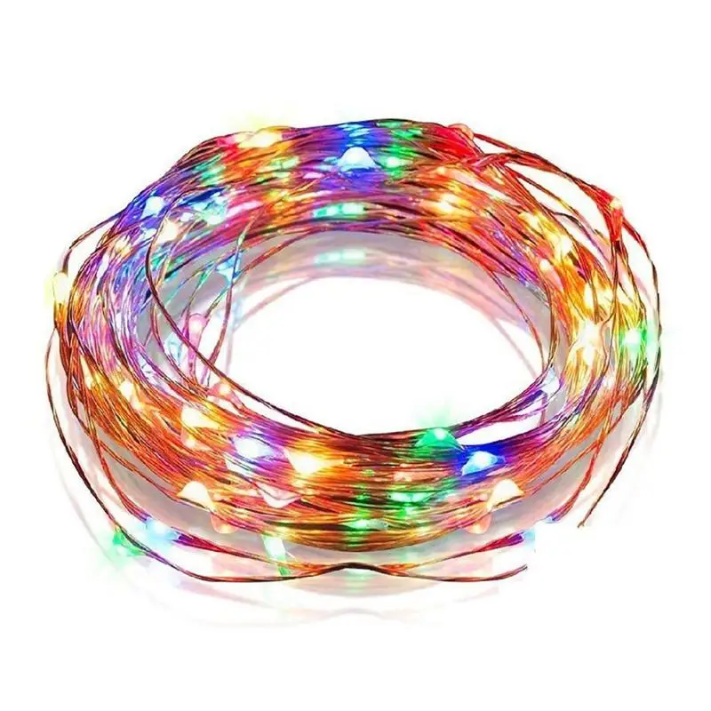 

8m Solar Energy Powered 60LED Lighting Strings Garland Christmas Decorative Lamp Waterproof Copper Wire Fairy Light