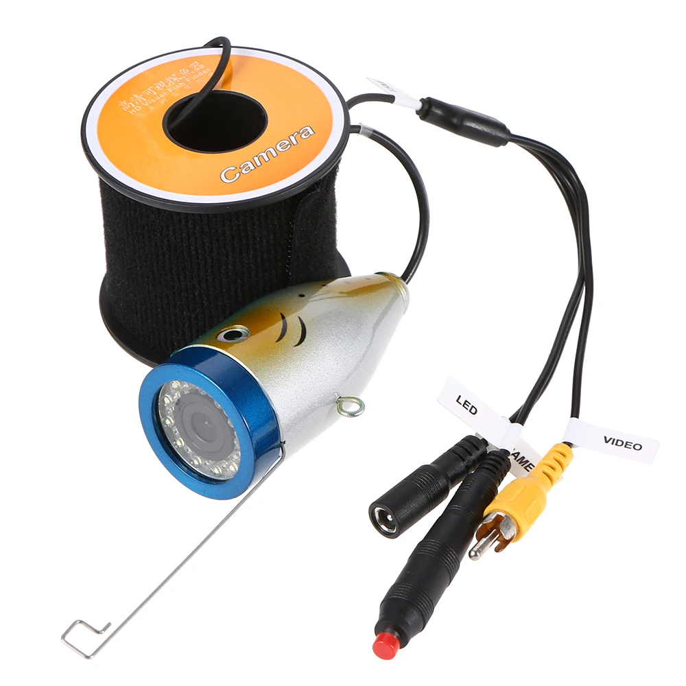 Портативный 9-дюймовый ЖК-монитор рыболокатор Водонепроницаемая подводная