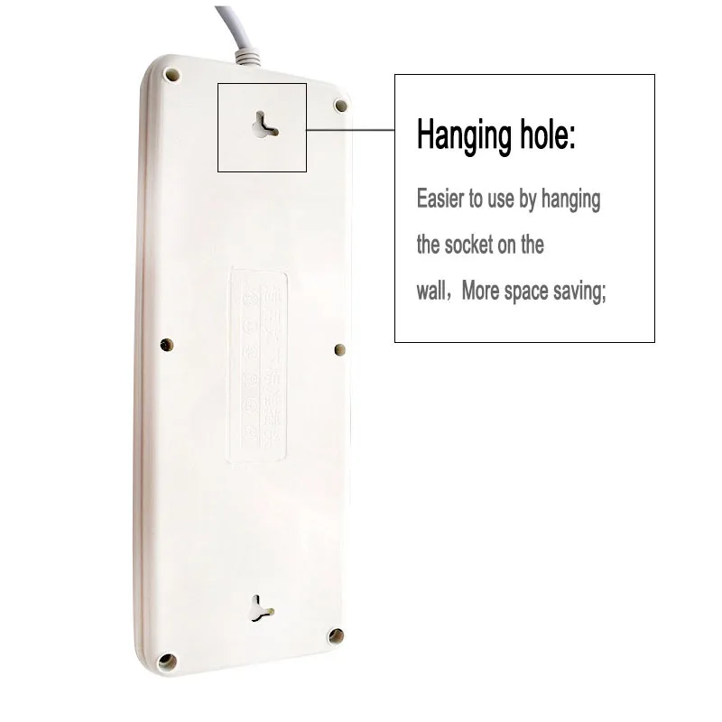 Extension Socket Australia Nz CN 10A Plug 8AC Universal Sockets Outlet 4USB Fast Charger Adapter Power Strip | Электроника