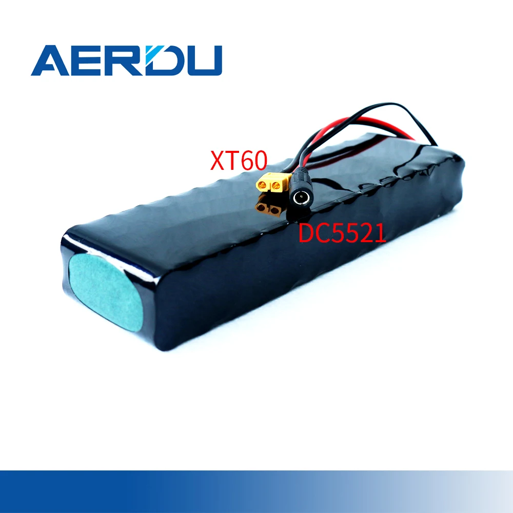 Перезаряжаемый литиевый аккумулятор AERDU 48 В 13S2P 5Ah 18650 с поддержкой 500 Вт 450 для