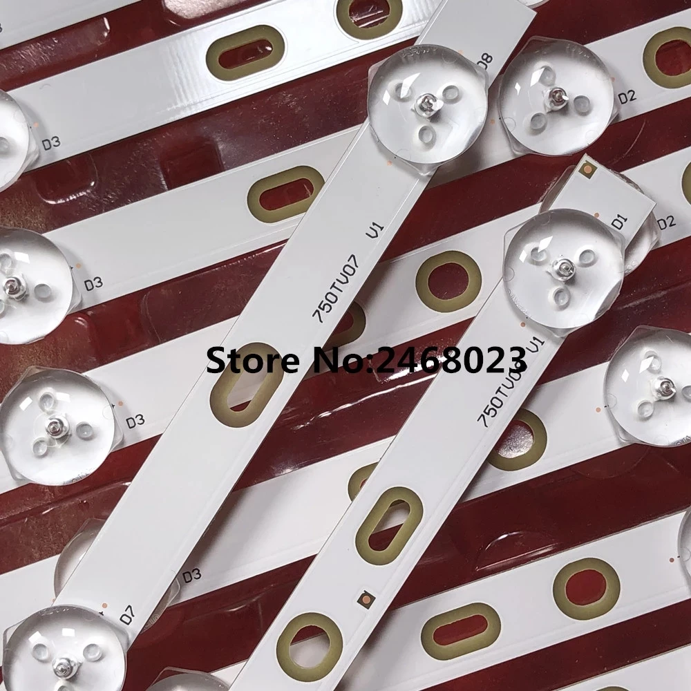 

LED backlight strip 750TV07 750TV08 V1 for KDL-75W855C KDL-75W857C KDL-75W859C KDL-75W809C CX-75S01E02-2B753-0-E-59K-4638-T