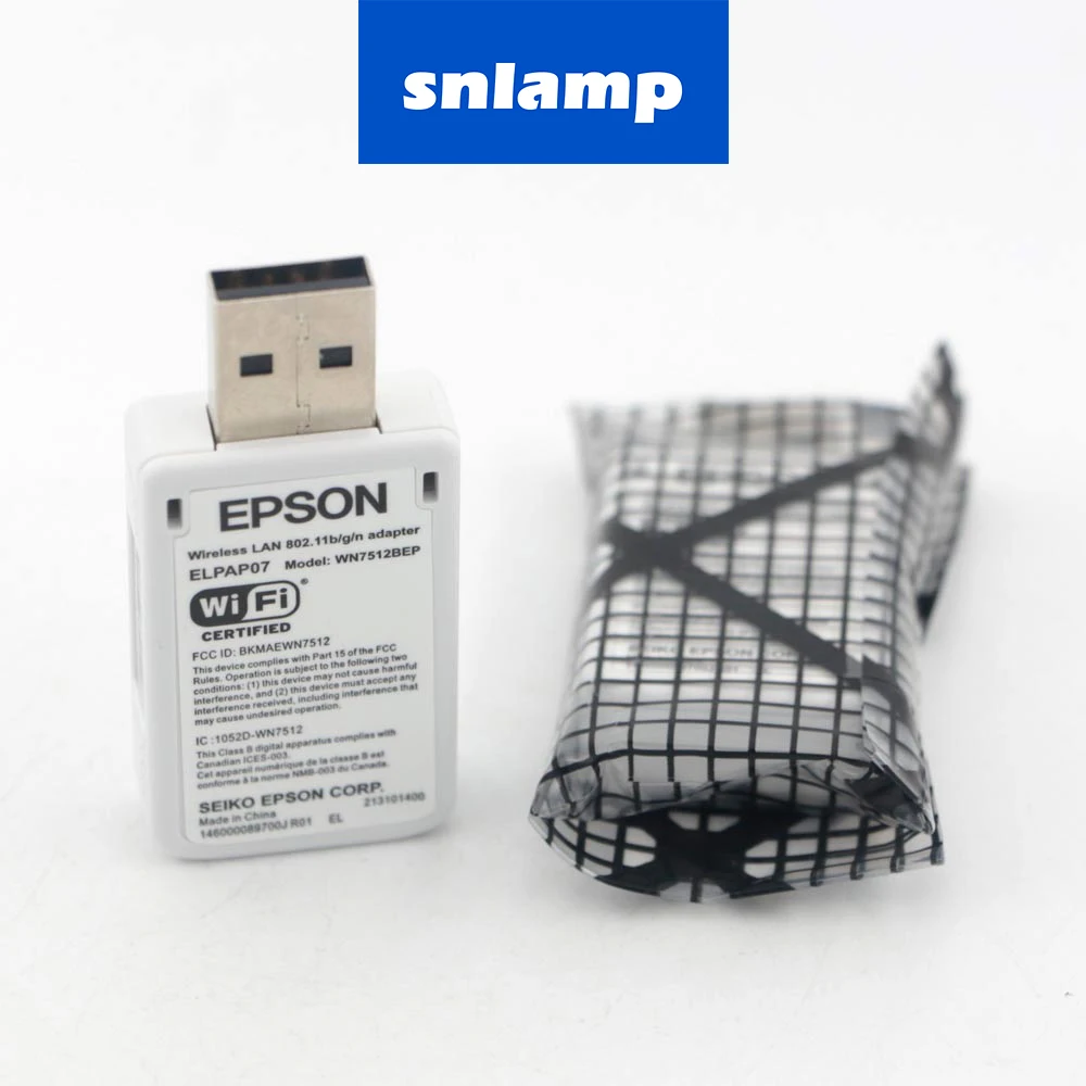 Беспроводной адаптер для проекторов ELPAP07 V12H418P12 WN7512BEP беспроводного WIFI USB LAN 802.11B/G/N