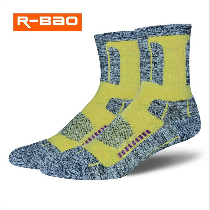 Мужские и женские зимние теплые хлопковые махровые носки для активного отдыха