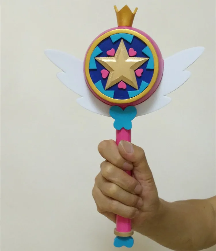 Princess Star Butterfly Wands Cosplay Props Magic Stick Wand Halloween Christmas Girls Gifts | Costume