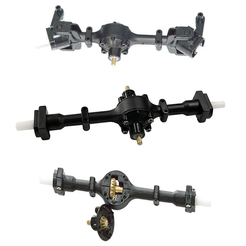 

Metal Gear Sturdy Front +Central +Rear Axle Assembly Spare Part for WPL B36 B16 Toys for Children RC Car Parts