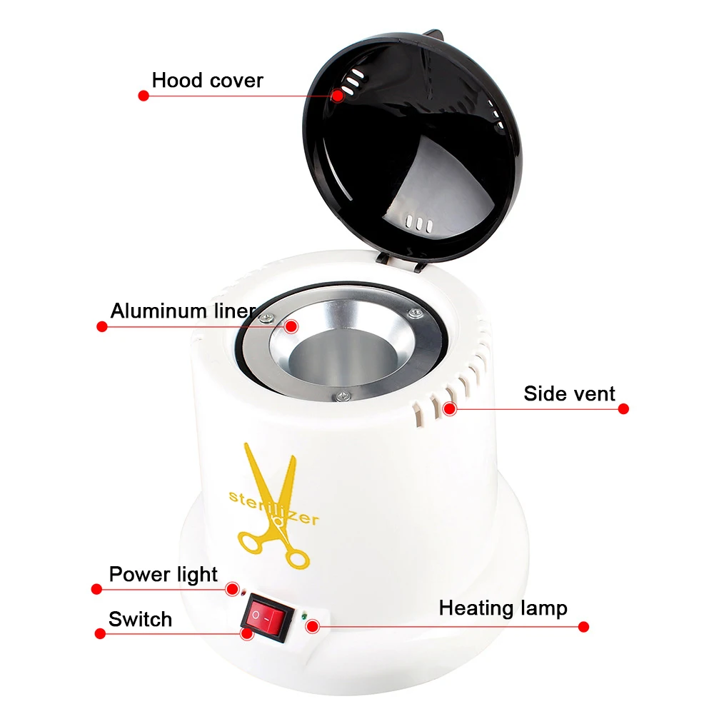 Ящик для дезинфекции ресниц высокотемпературный стерилизатор пинцетов стальных