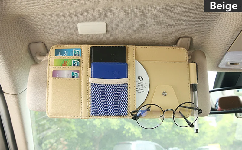 Автомобильный козырек для хранения карт органайзер солнцезащитного козырька