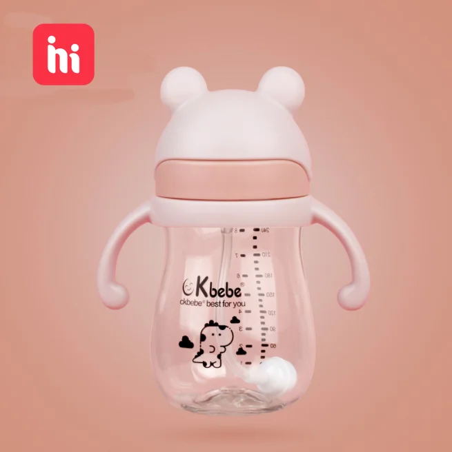 Соломинка для питьевой воды с мультяшным животным 240 мл | Мать и ребенок