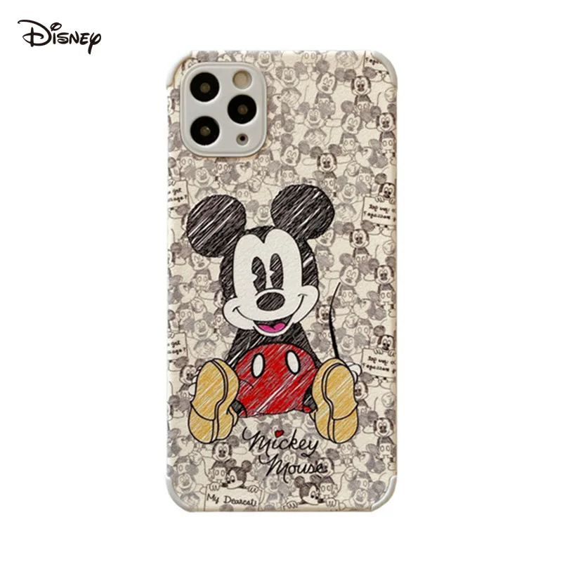 

Disney Cartoon Sketch Mickey Phone Case for iPhone7/8Plus/SE/11/11Pro/12/12Pro/12Promax/XS/XR/12min Personalized Phone Case