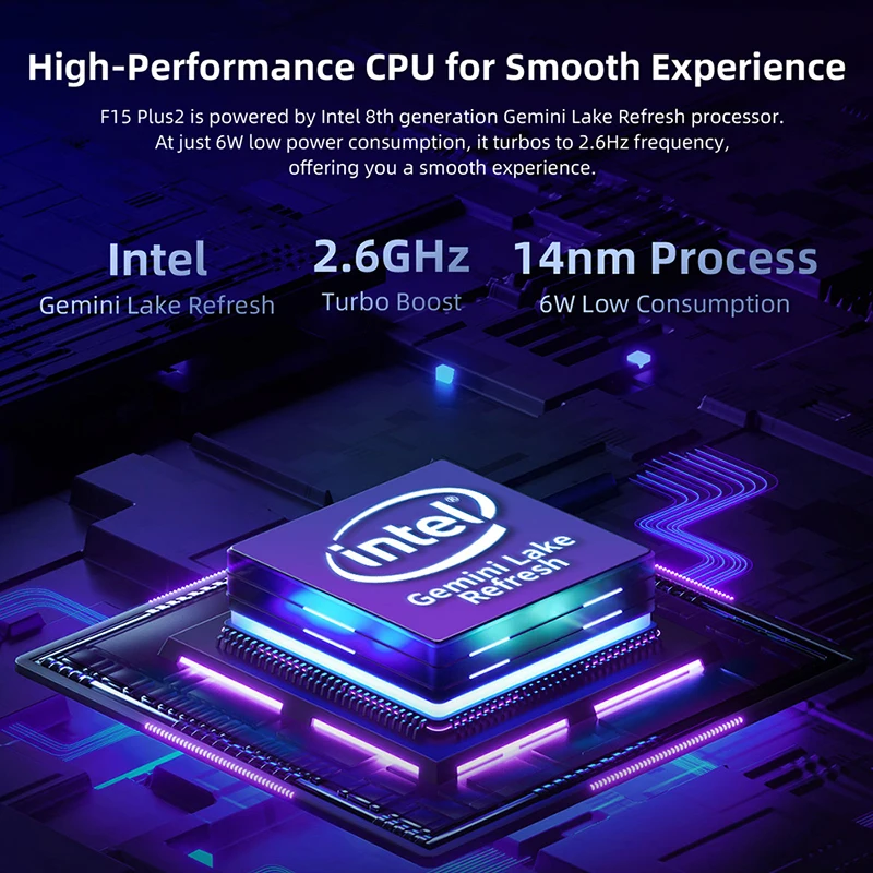 Ультратонкий ноутбук Teclast F15 Plus 2 1 65 кг 15 6 дюйма 1920x1080 Windows 10 Intel Gemini Lake Refresh 8 ГБ ОЗУ 256
