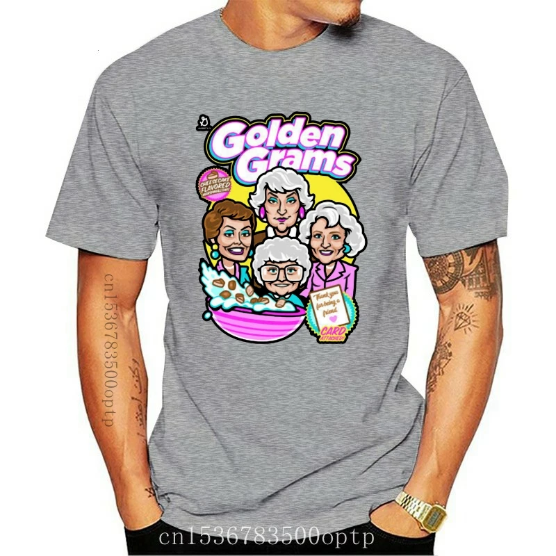 

New Golden Grams Thank You For Being A Friend Golden Girls Funny Black T-Shirt S-3Xl Hip-Hop Tee Shirt