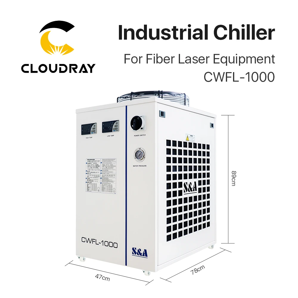Cloudray S & A CWFL 1000AN 1000BN промышленный воздушный водяной охладитель для волоконно