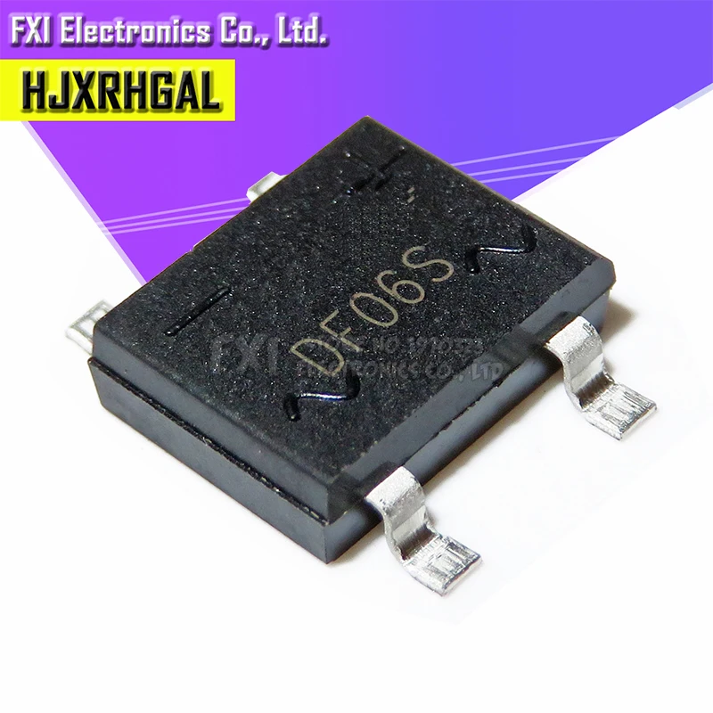 10 шт./лот DF06S SMD 4 фута выпрямитель мостового выпрямителя оригинальный