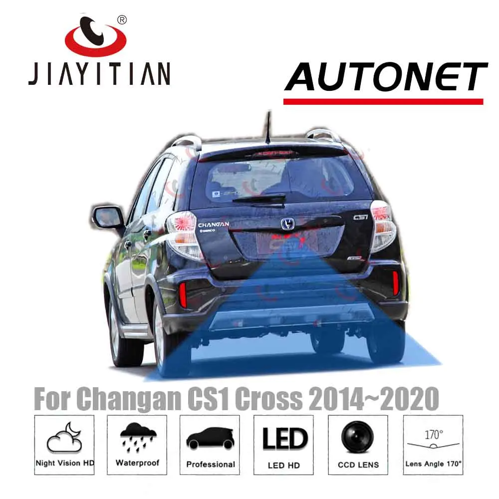 

Камера заднего вида JiaYiTian, для Changan CS1, Cross, Changan CX20, 2014 ~ 2020, 2015, 2016, 2017, CCD, резервная камера заднего вида
