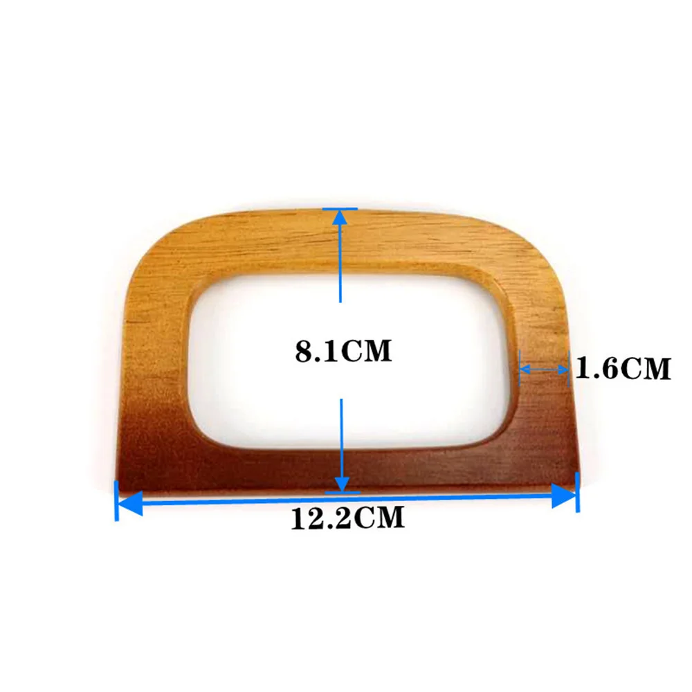 Сменная деревянная ручка сделай сам держатель для сумочки кольцо Портативная