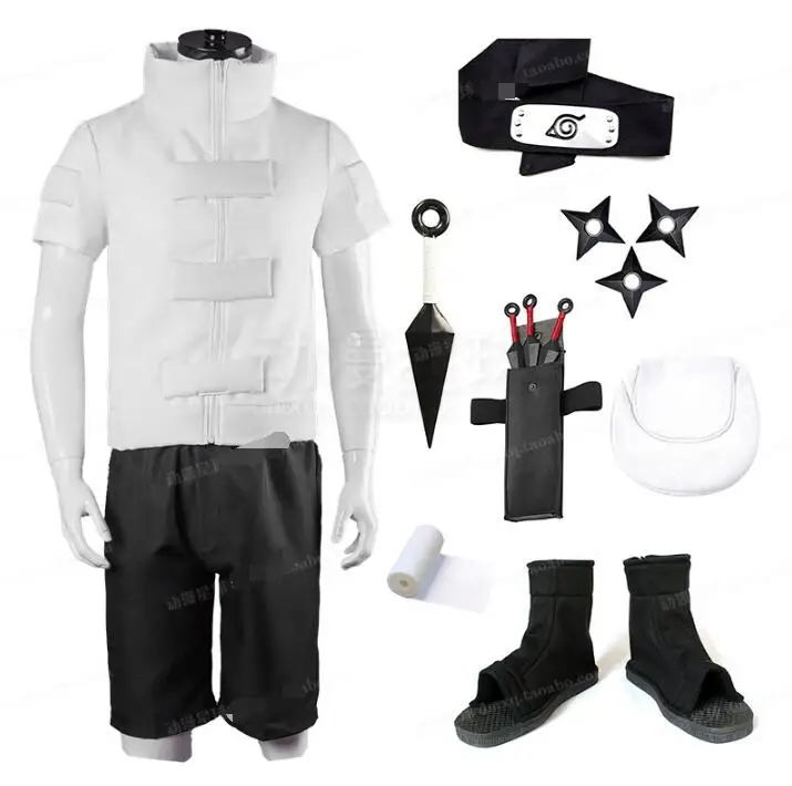 Костюм на Хэллоуин Новый японский аниме Наруто хауга Неджи первого поколения