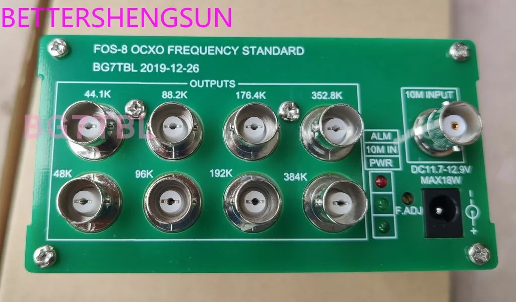 

44.1K, 48K, WC, Word Clock Word Clock, Built-in OCXO, Or External Clock