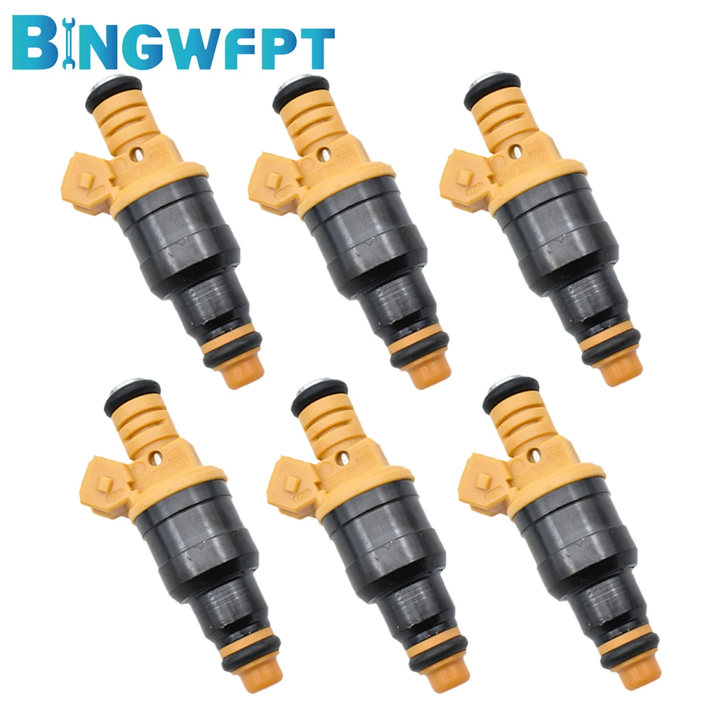 

6pcs/set BINGWFPT 100% High Quality Fuel Injector 0280150702 For Alfa Romeo 155 156 164 2.5 3.0 V6