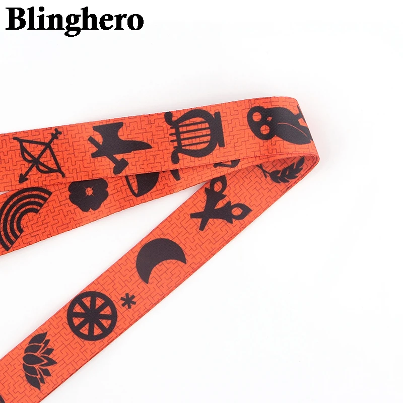 CA1363 Перси Джексон лагерь половина-кровяная Шея Ремешок брелок для телефона ID