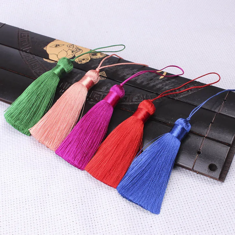 2 шт. 8 см короткие кисточки одежда гребень UFD украшения аксессуар с веревкой |