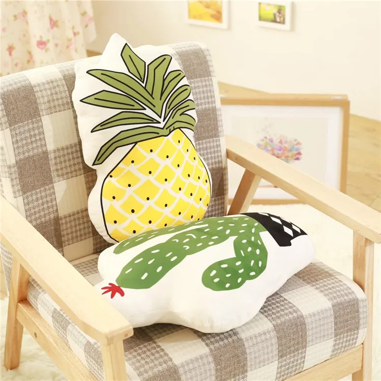 Новинка ананас кактус плюшевая подушка скандинавский Декор для дома