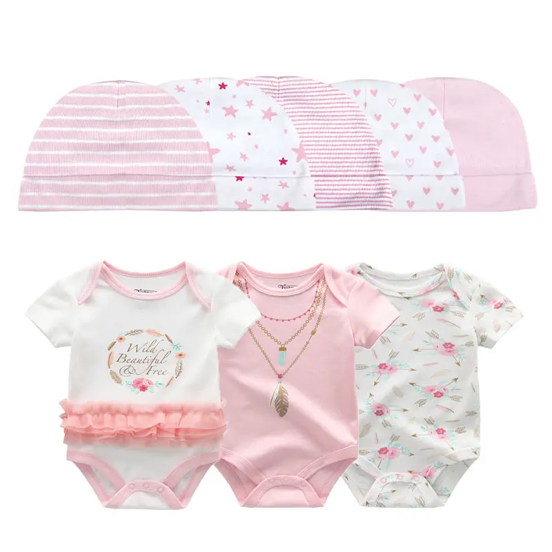 Рисунок 3 - Милые летние боди для малышей 0-6 месяцев + шапки