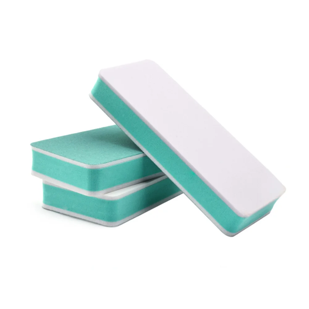 

5 pcs Washable 2-Way Nail Shiner Sponge Nail Files Nail Buffers Sanding Blocks