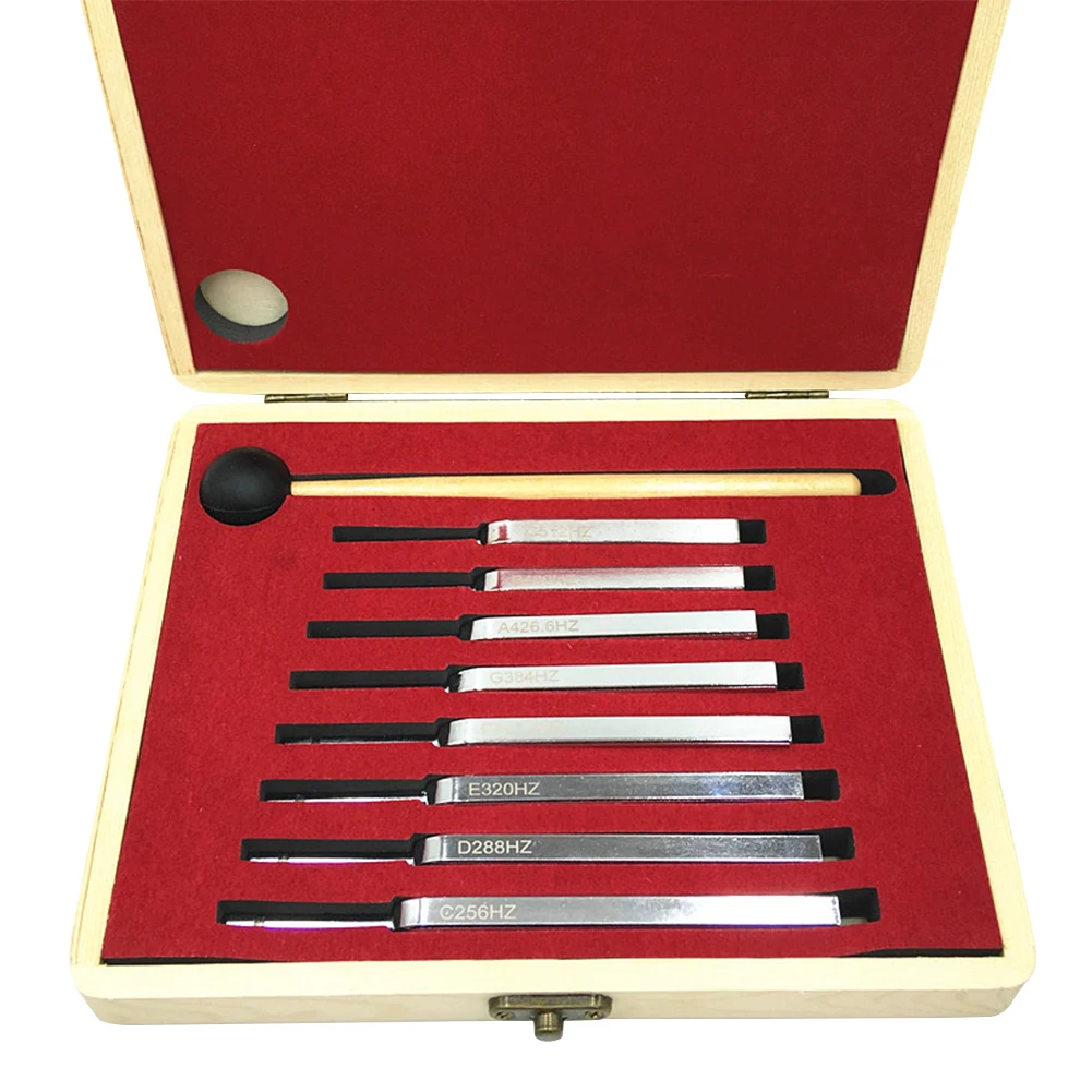 8 шт. 256 512 Гц Диагностический молоток для слуха портативная диагностическая