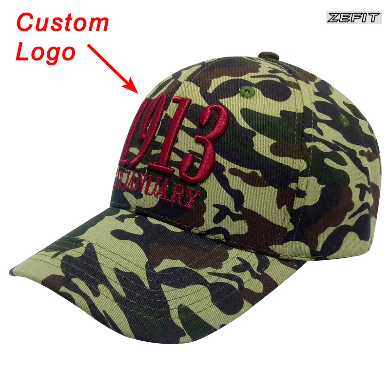 Камуфляжная бейсбольная кепка специального