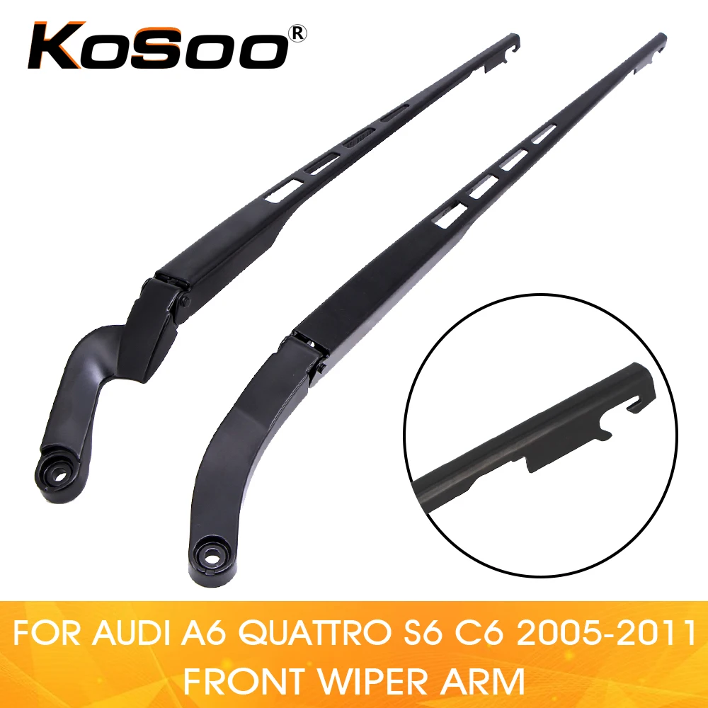 Передняя щетка стеклоочистителя для Audi A6 QUATTRO S6 C6 2005 2011 LH:4F1955407B RH:4F1955408B