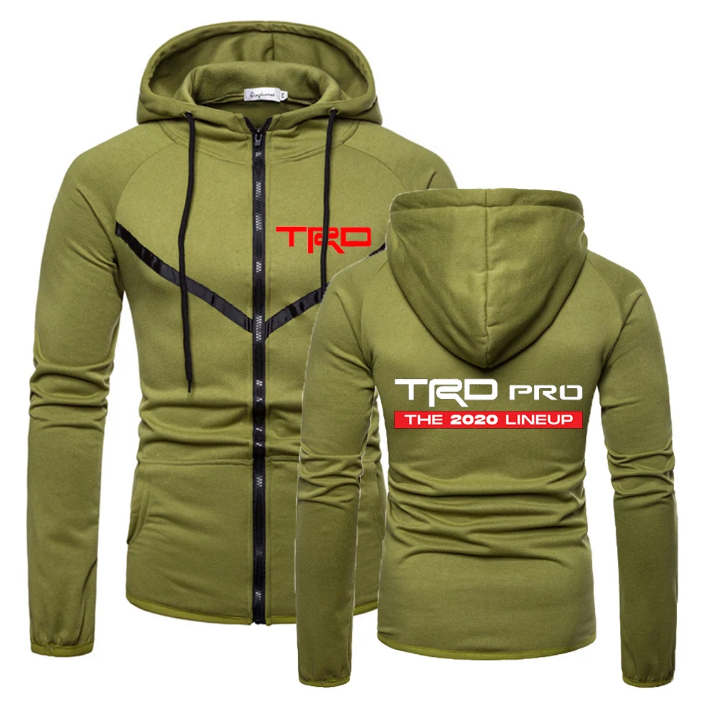 Новинка 2021 мужские спортивные толстовки с логотипом автомобиля TOYOTA Trd Pro