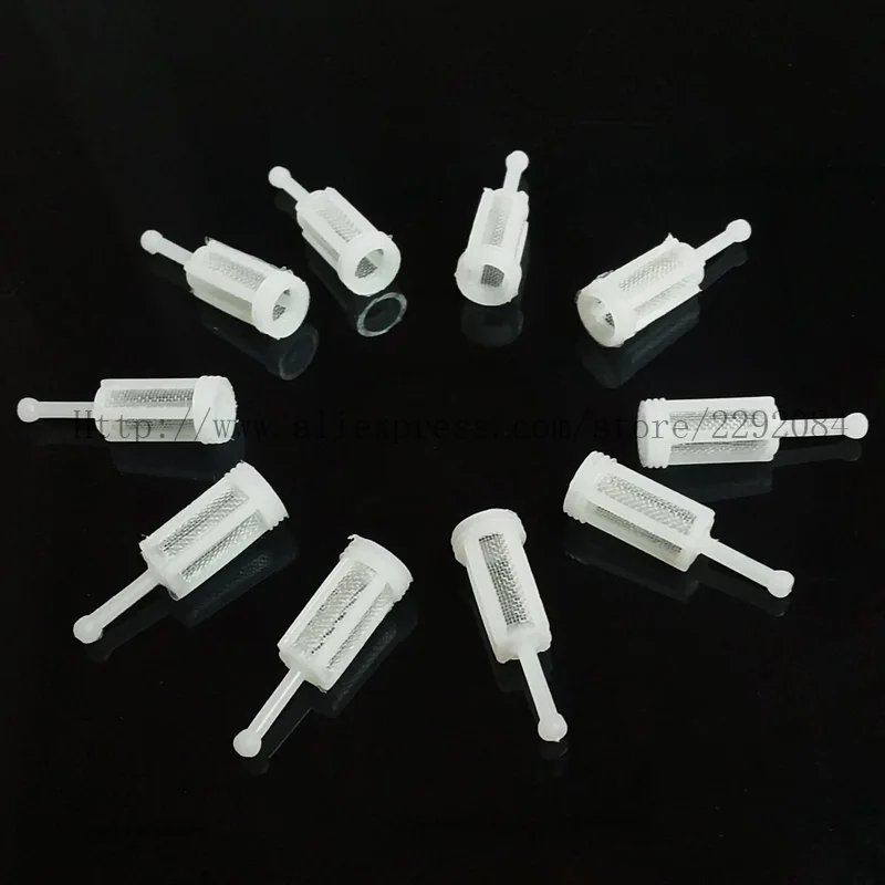 

10pcs Plastic Gravity Type Spray Gun Spray Filter Pot Diameter 11mm Total Length 36mm Adapt to the Majority of solvent