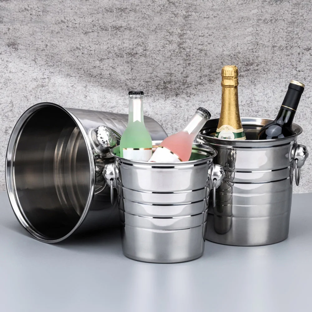 

Stainless Steel Ice Cubes, Reusable Chilling Stones for Whiskey Wine,Spit Wine Barrel Container Ktv Club Bar Supplies