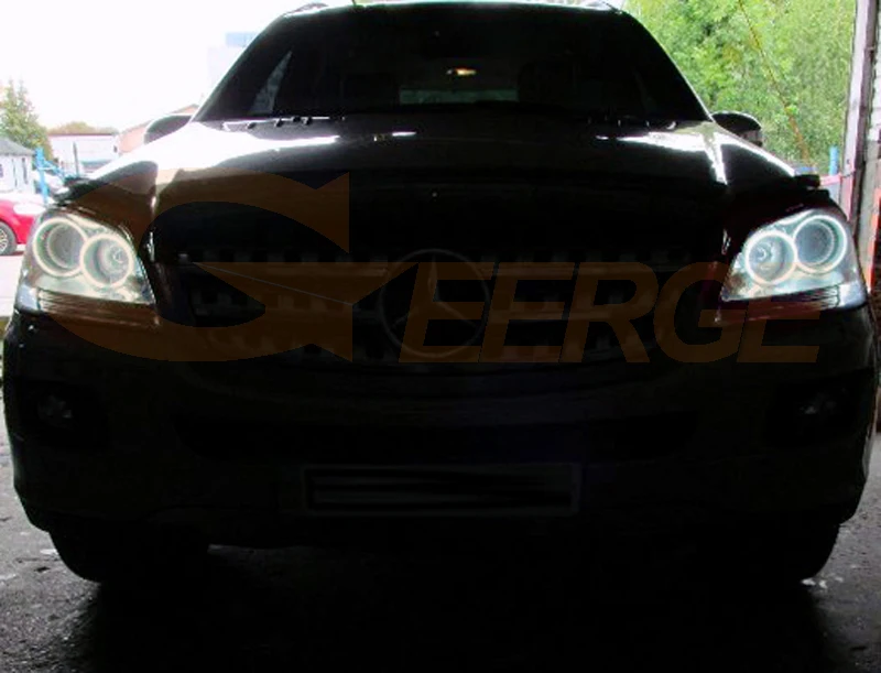 Для Mercedes Benz M Class W164 ML 2005 2006 2007 pre facelift отличный ультра яркий CCFL ангельские глазки