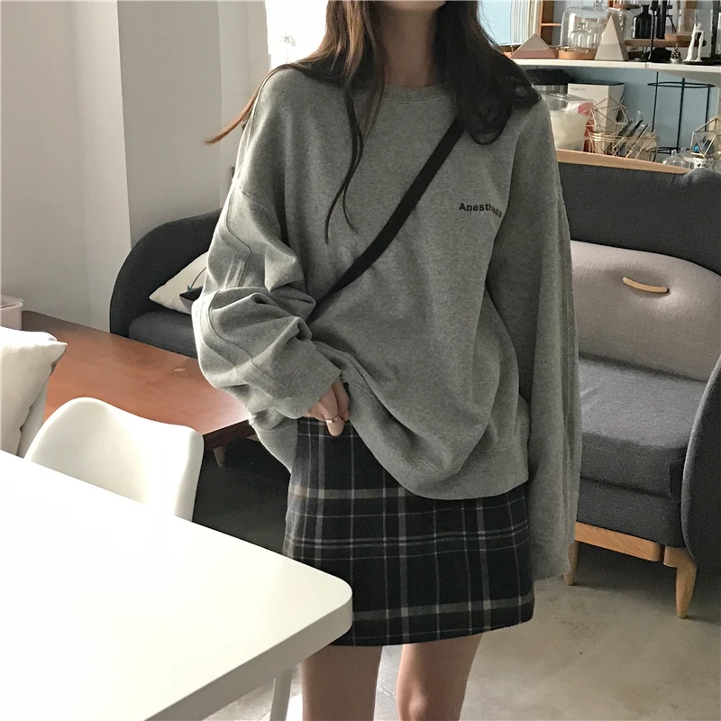 

4343 Autumn 2021 new simple and versatile Sweatshirts