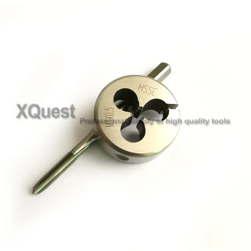 HSSE Metric Right Hand thread tap Adjustable Split Die set M3 M3X0.6 M3X0.35 M3X0.25 Fine screw dies taps M3.5 M3.5X0.6 | Инструменты