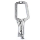 Многофункциональный стопорный зажим, 69 дюймов, 23 см, стопорные тиски, зажим для сварки, C-зажим, плоскогубцы из листовой стали, зажимы для деревообработки