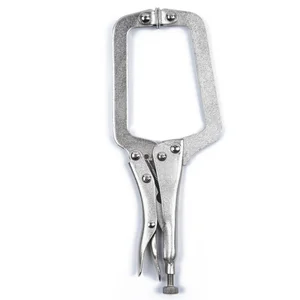 Многофункциональный стопорный зажим, 69 дюймов, 23 см, стопорные тиски, зажим для сварки, C-зажим, плоскогубцы из листовой стали, зажимы для деревообработки