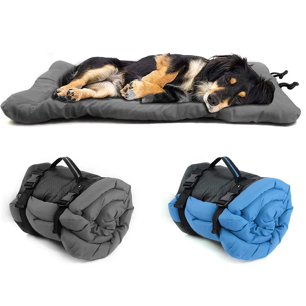 

Уличное одеяло для собаки, 3 цвета, переносная подушка для собаки, водонепроницаемая Лежанка, складная Лежанка для домашних животных, для ма...