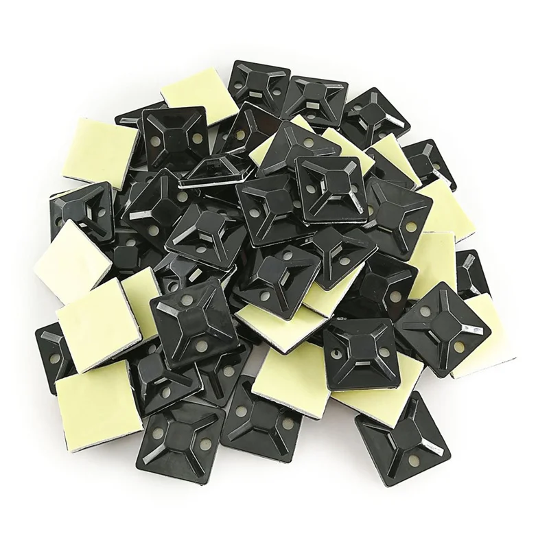 20*20 мм крепления на клейкой основе для кабельных стяжек держатели проволочных