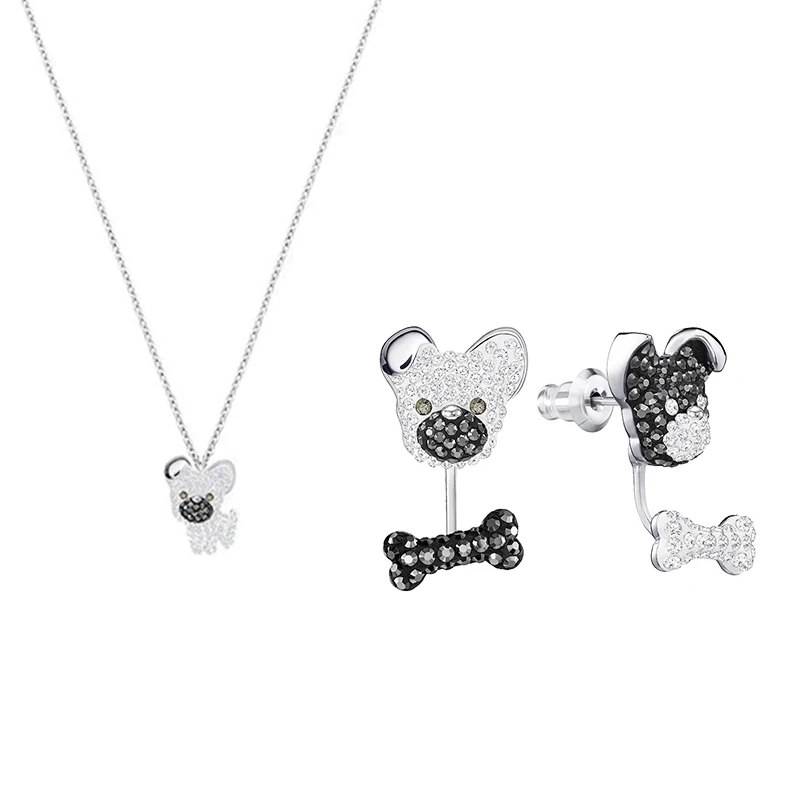 

Fashion women's jewelry puppy style jewelry set fashion jewelry set women's earrings necklaces and bracelets fashion accessories