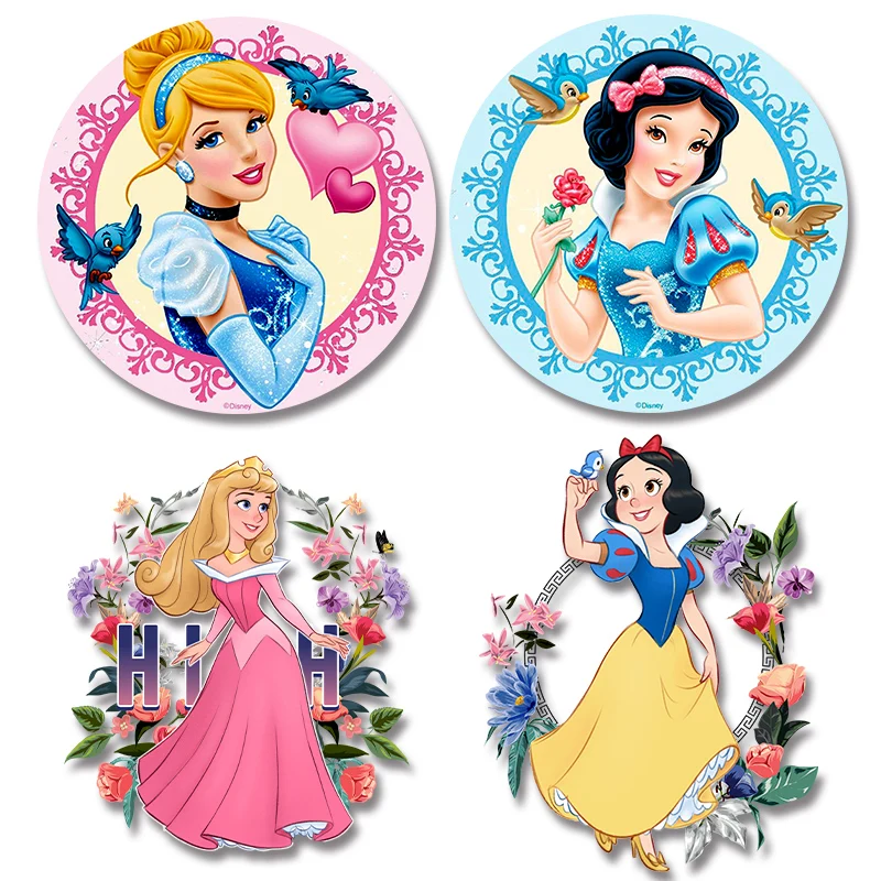 Мультяшный анимационный венок Белоснежка Золушка диснеевские узоры