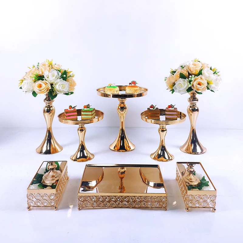 Оптовая продажа 8 шт. подставка для украшения свадебной вечеринки | Дом и сад